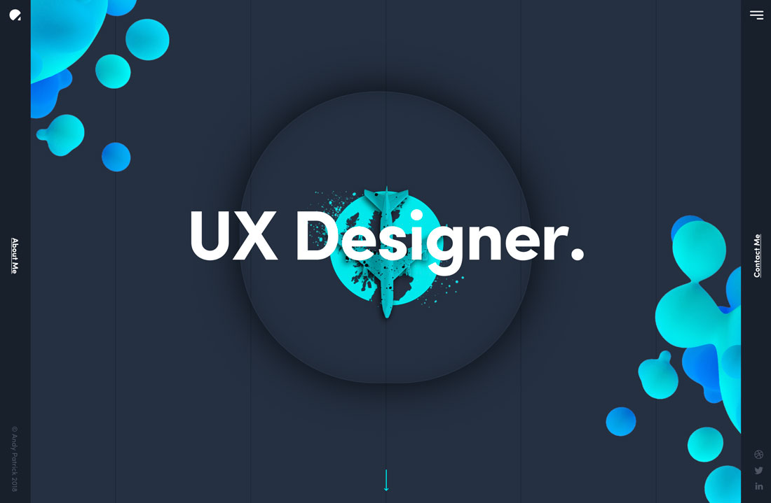 如何巧用气泡、斑点和流体元素,让网页不再单调死板?